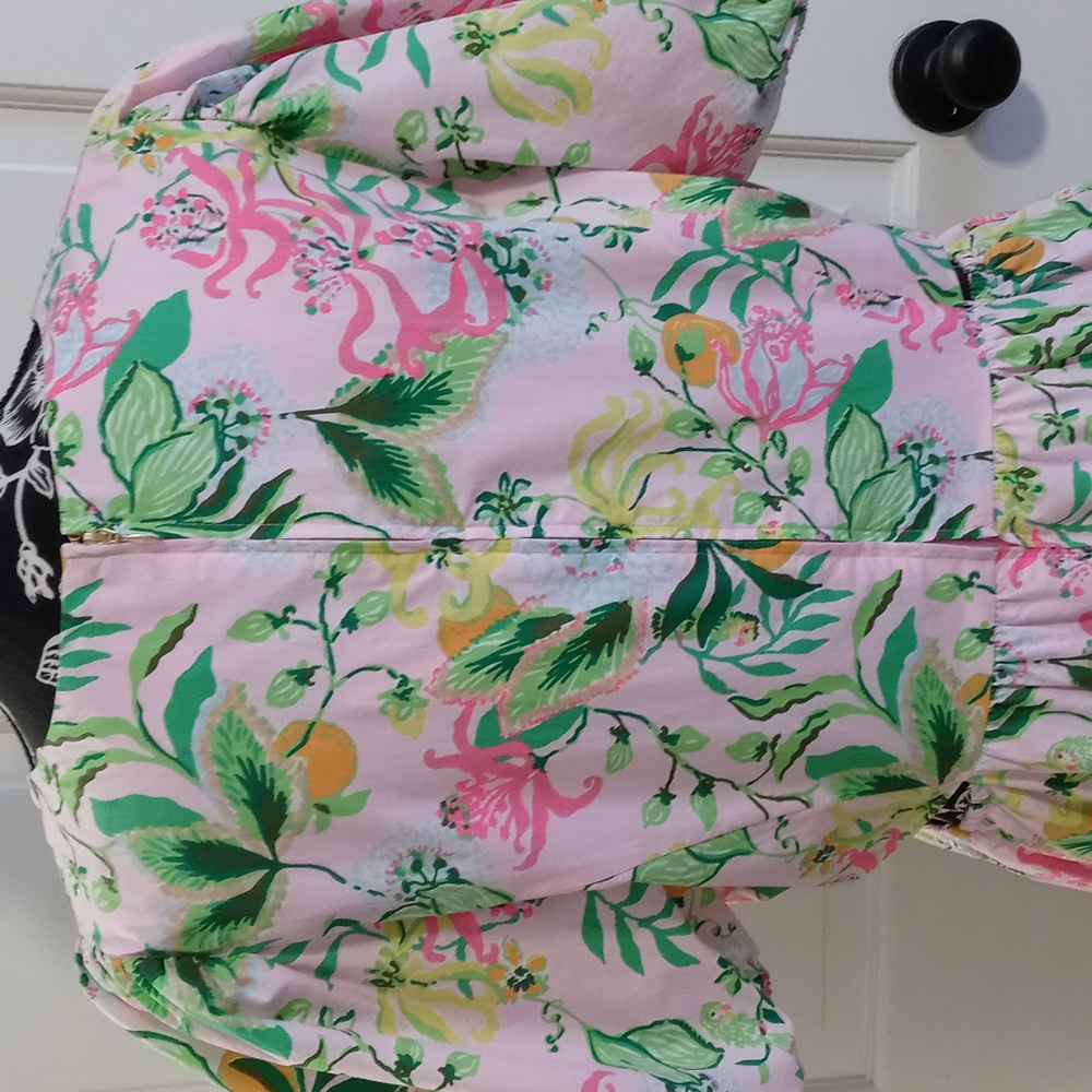 🆕️ 🦜HTF Lilly Pulitzer🦜 - Lyssa Short Sleeve Cotton Midi Dress - Picture 9 of 16